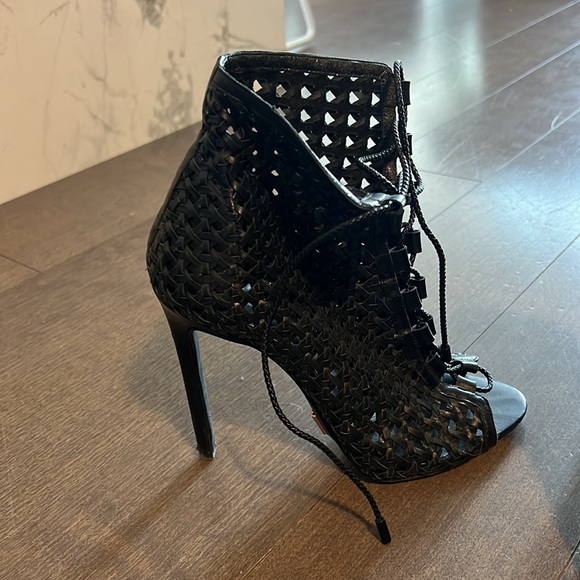 Daniele Michetti Lace up Heel Booties - Picture 3 of 4